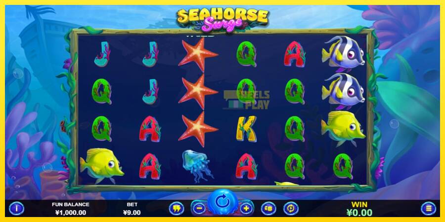 Сурет 1 ойын машинасы Seahorse Surge