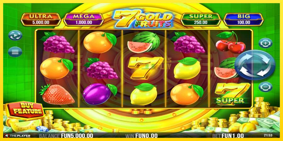 Сурет 2 ойын машинасы 7 Gold Fruits