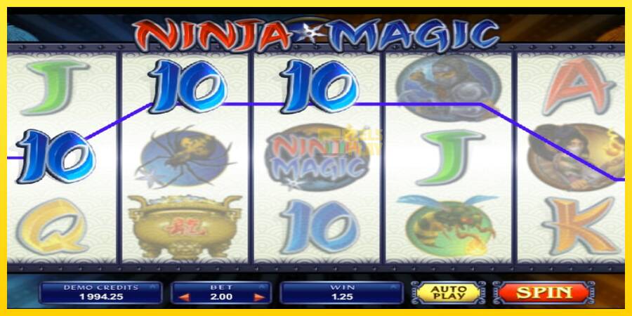 Сурет 4 ойын машинасы Ninja Magic