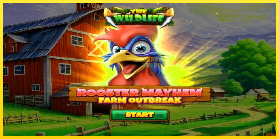 Сурет 1 ойын машинасы Rooster Mayhem Farm Outbreak