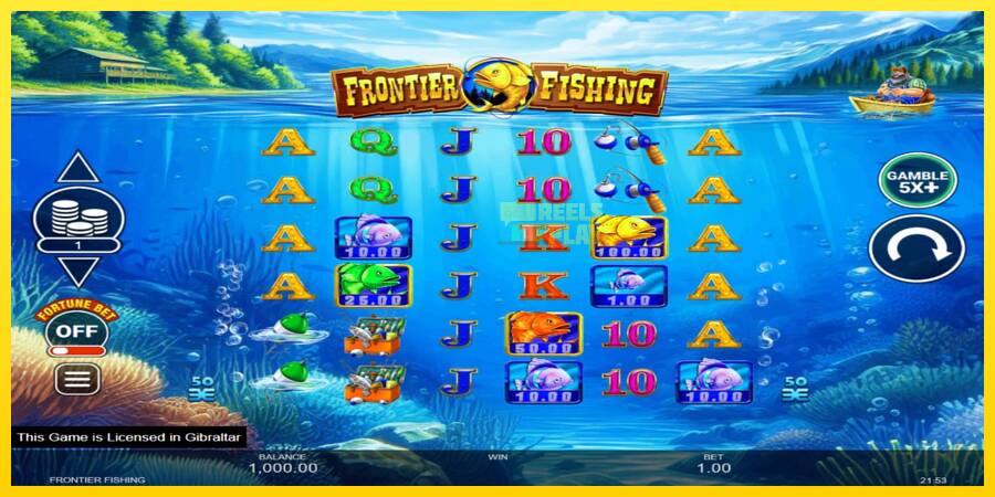 Сурет 2 ойын машинасы Frontier Fishing