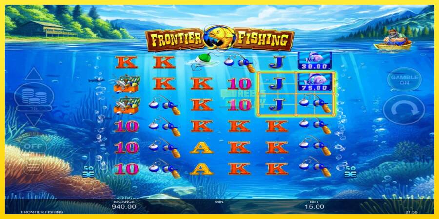 Сурет 4 ойын машинасы Frontier Fishing