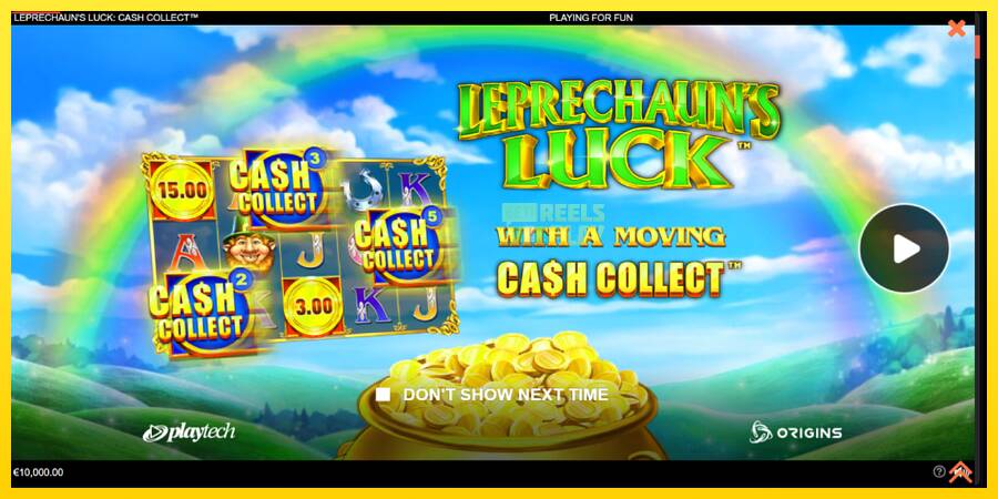 Сурет 1 ойын машинасы Leprechauns Luck Cash Collect Megaways PowerPlay Jackpot