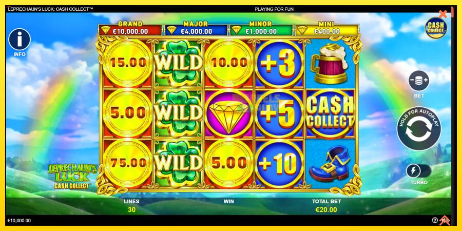 Сурет 2 ойын машинасы Leprechauns Luck Cash Collect Megaways PowerPlay Jackpot