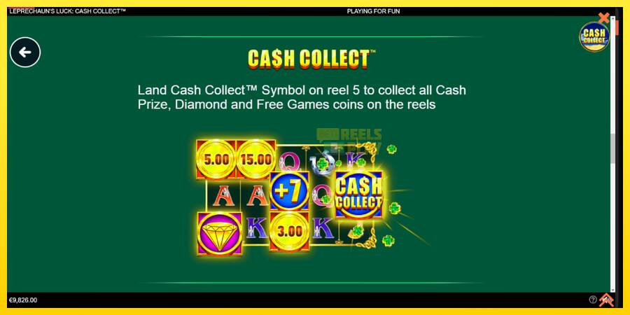 Сурет 6 ойын машинасы Leprechauns Luck Cash Collect Megaways PowerPlay Jackpot