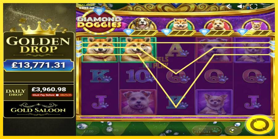 Сурет 2 ойын машинасы Diamond Doggies