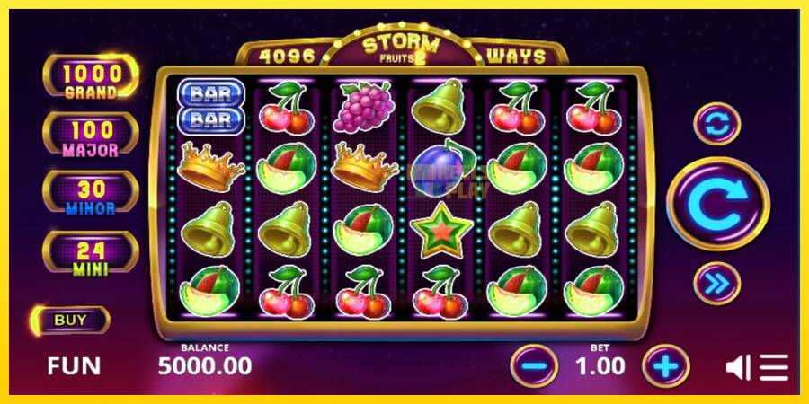 Сурет 1 ойын машинасы Storm Fruits 2