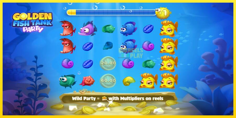 Сурет 3 ойын машинасы Golden Fish Tank Party