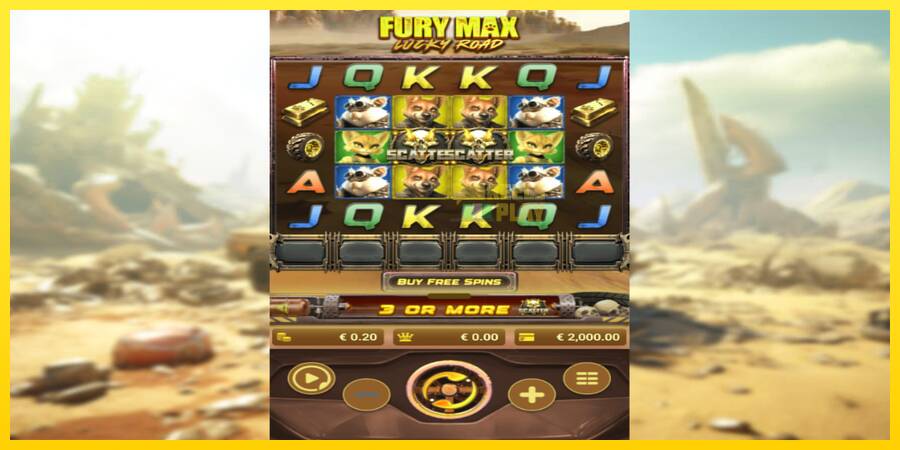 Сурет 2 ойын машинасы Fury Max Lucky Road