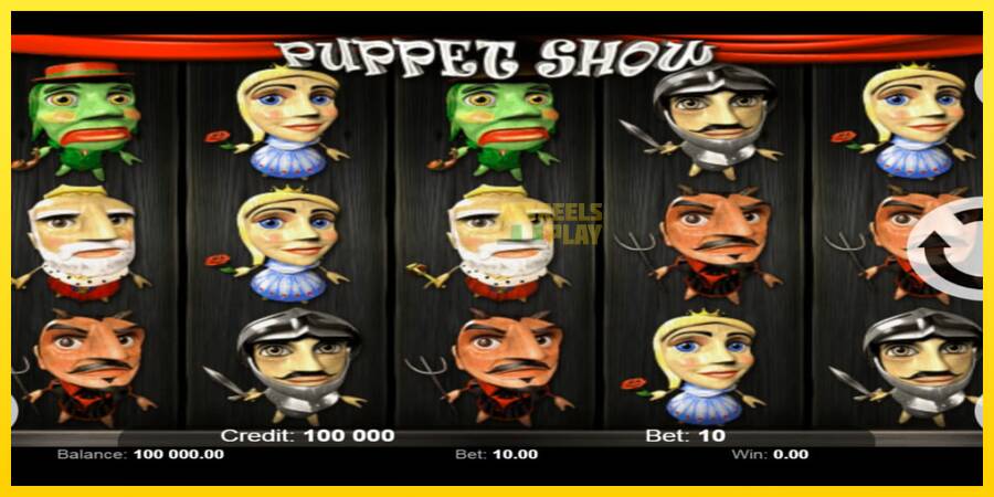 Сурет 1 ойын машинасы Puppet Show