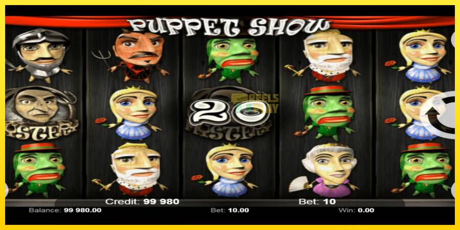 Сурет 4 ойын машинасы Puppet Show