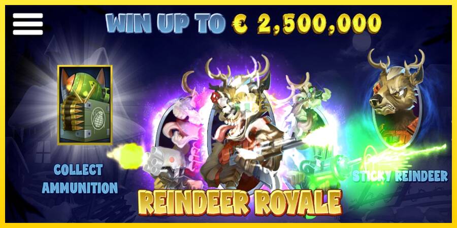 Сурет 4 ойын машинасы Reindeer Royale