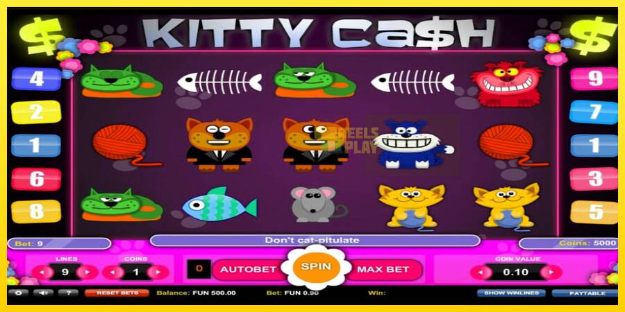 Сурет 1 ойын машинасы Kitty Cash