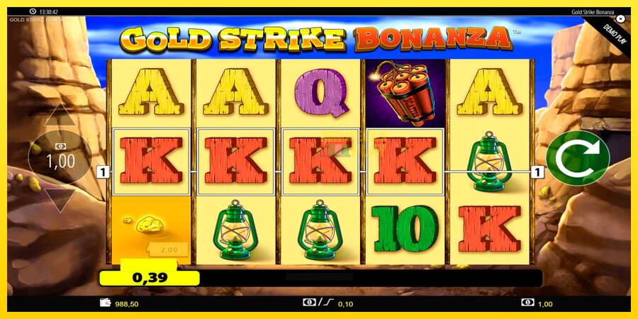 Сурет 4 ойын машинасы Gold Strike Bonanza