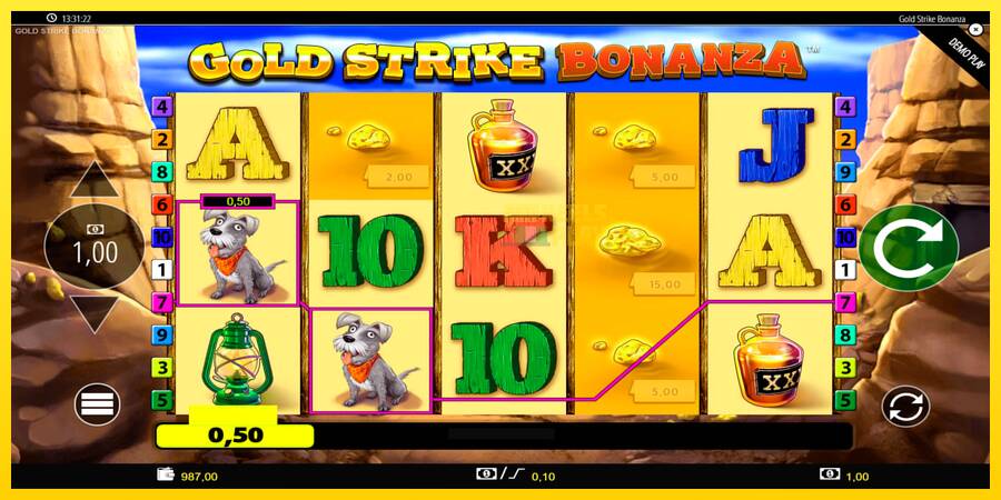 Сурет 6 ойын машинасы Gold Strike Bonanza