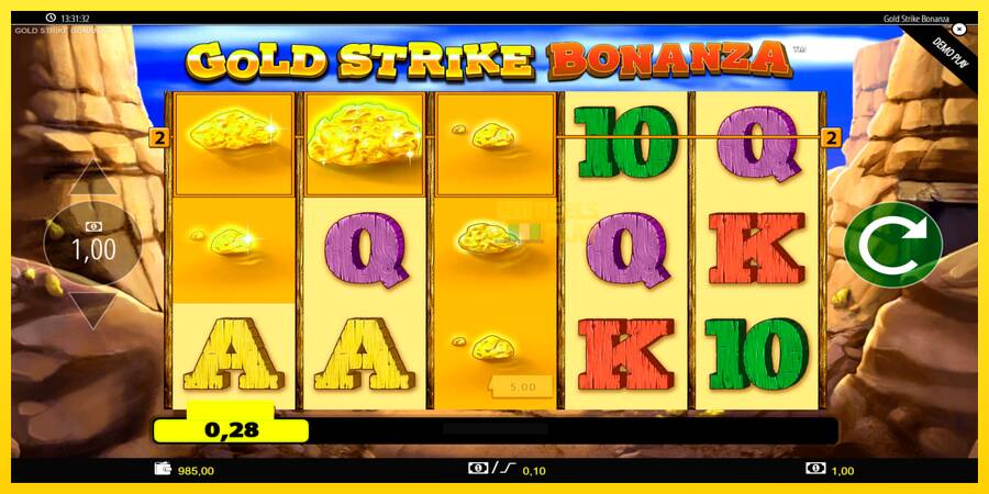 Сурет 7 ойын машинасы Gold Strike Bonanza