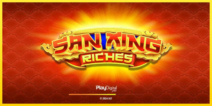 Сурет 1 ойын машинасы San Xing Riches