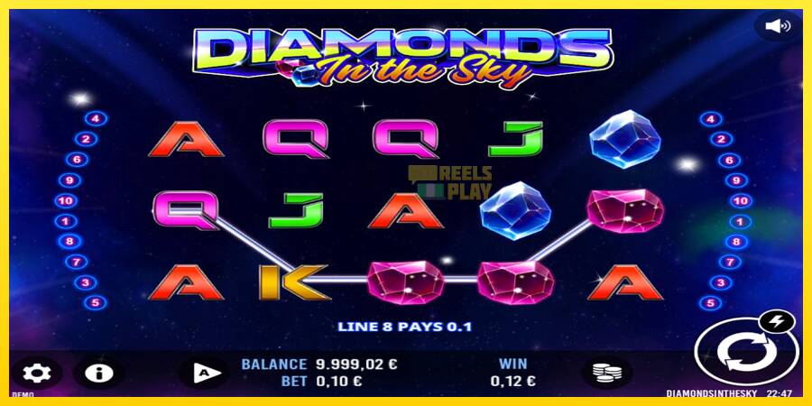 Сурет 2 ойын машинасы Diamonds In The Sky