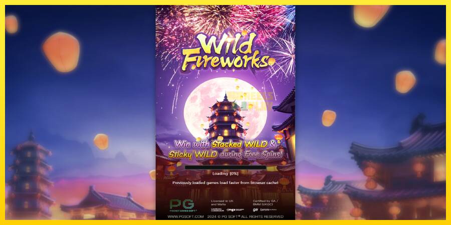 Сурет 1 ойын машинасы Wild Fireworks