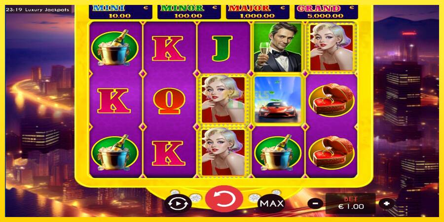 Сурет 1 ойын машинасы Luxury Jackpots