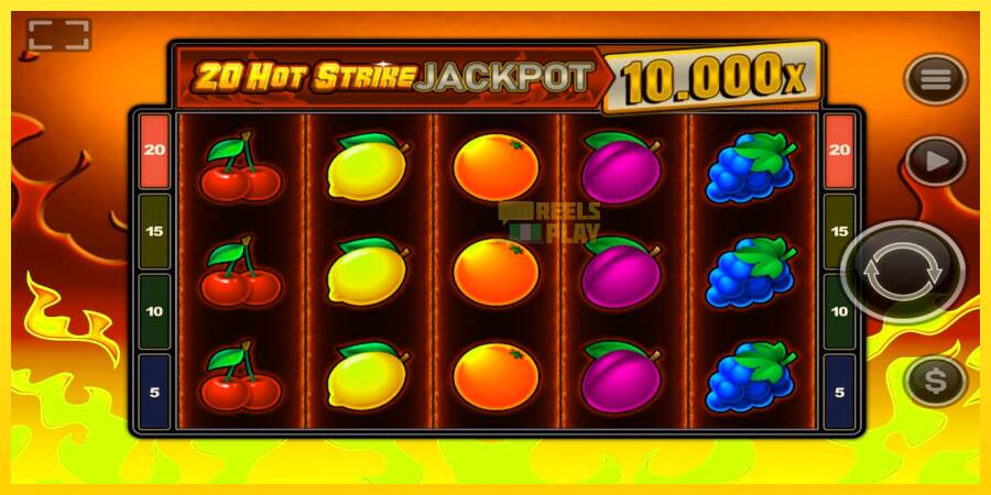 Сурет 1 ойын машинасы 20 Hot Strike Jackpot