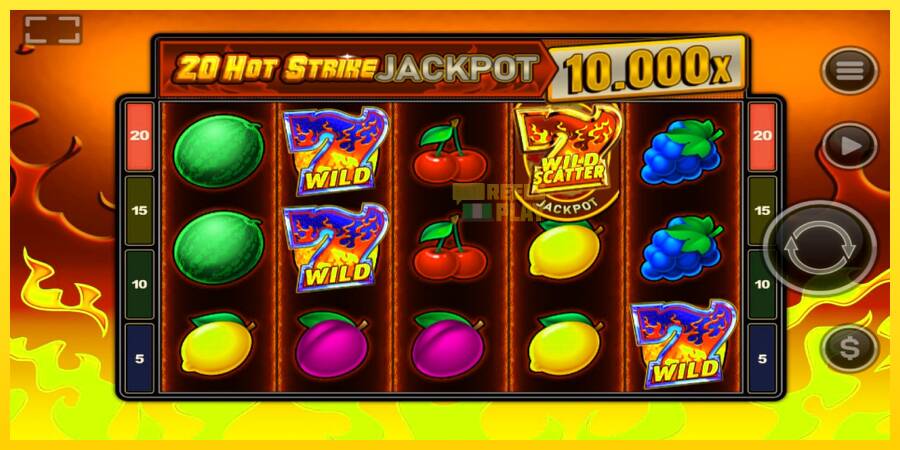 Сурет 2 ойын машинасы 20 Hot Strike Jackpot