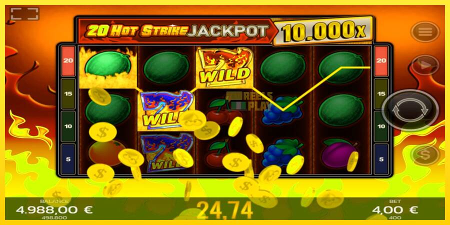 Сурет 4 ойын машинасы 20 Hot Strike Jackpot