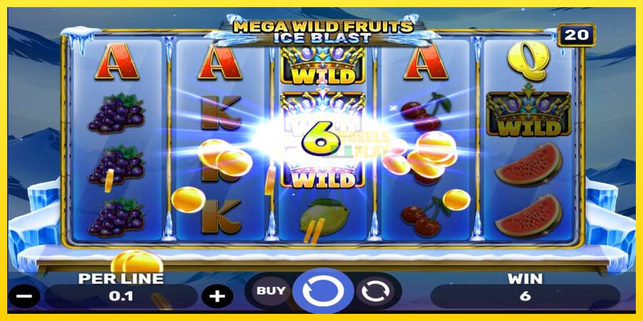 Сурет 2 ойын машинасы Mega Wild Fruits - Ice Blast