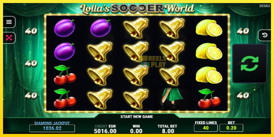 Сурет 1 ойын машинасы Lollas Soccer World