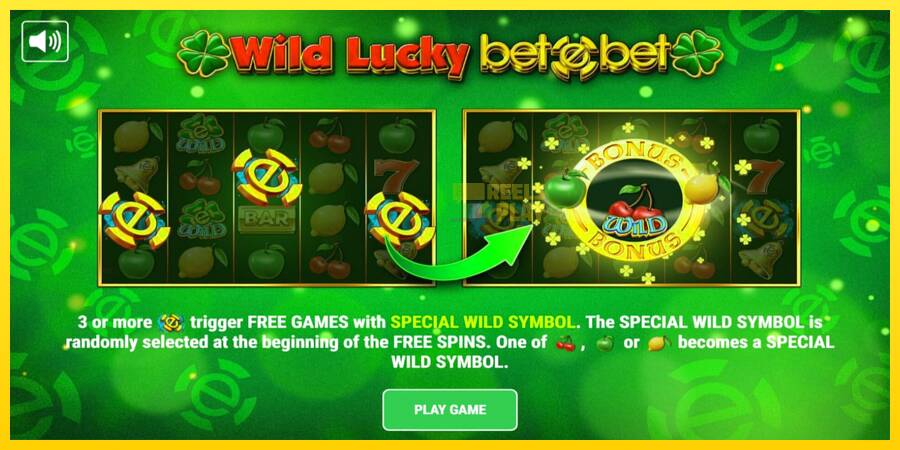 Сурет 1 ойын машинасы Wild Lucky Betebet