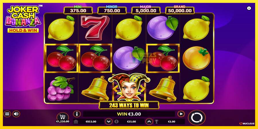 Сурет 2 ойын машинасы Joker Cash Bonanza - Hold & Win