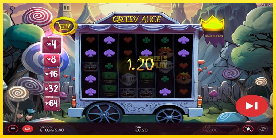 Сурет 3 ойын машинасы Greedy Alice