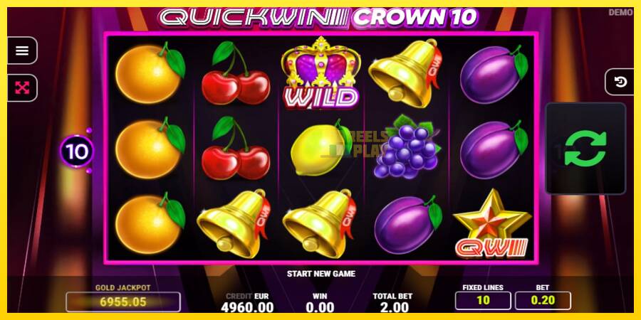 Сурет 2 ойын машинасы Quick Win Crown 10