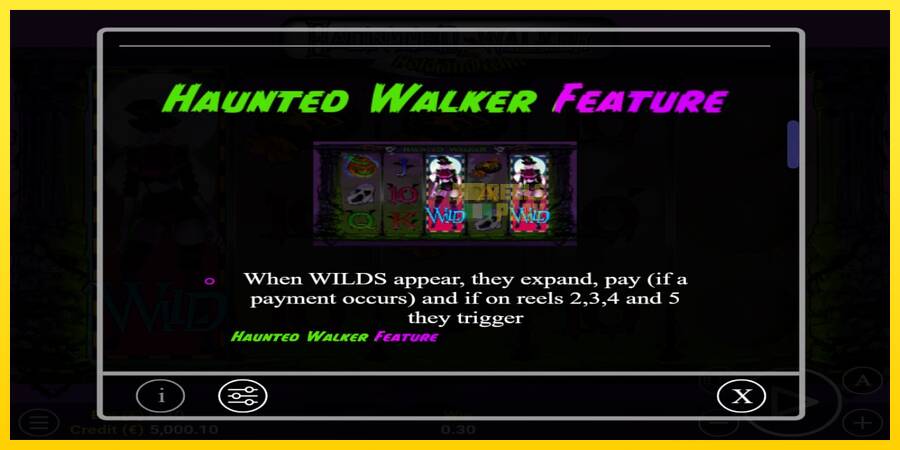 Сурет 5 ойын машинасы Haunted Walker 2