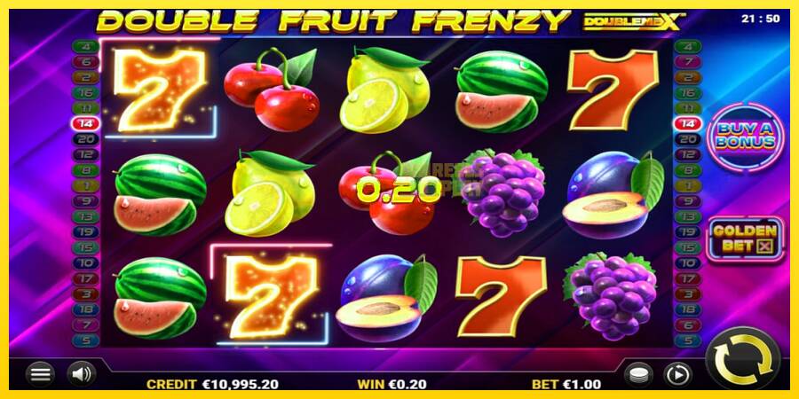 Сурет 2 ойын машинасы Double Fruit Frenzy DoubleMax