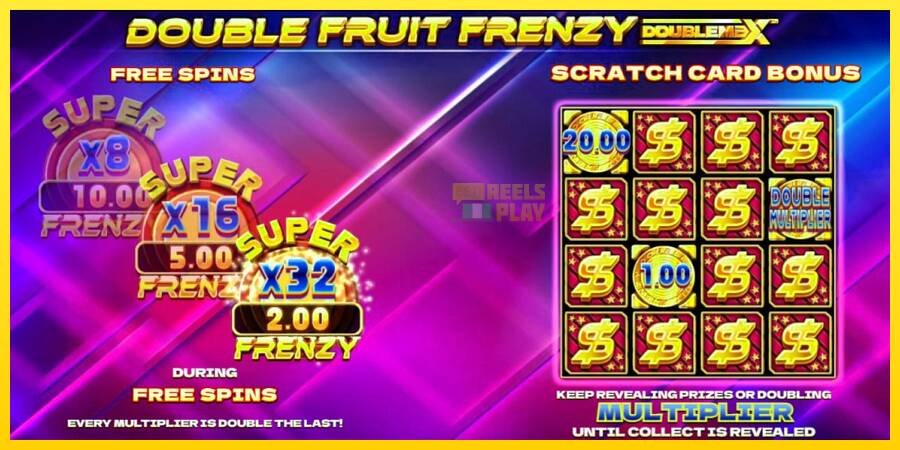 Сурет 3 ойын машинасы Double Fruit Frenzy DoubleMax