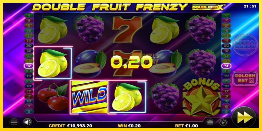 Сурет 4 ойын машинасы Double Fruit Frenzy DoubleMax