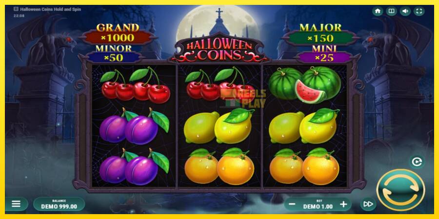 Сурет 2 ойын машинасы Halloween Coins Hold and Spin