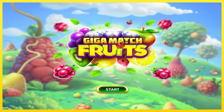 Сурет 1 ойын машинасы Giga Match Fruits