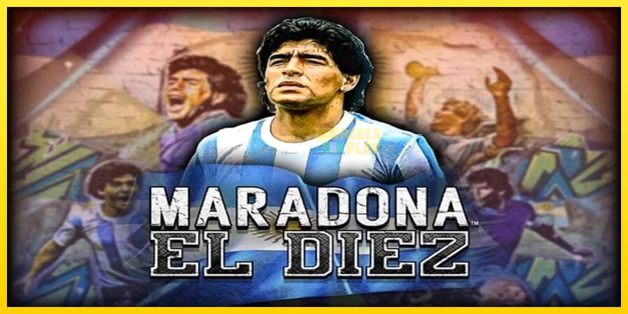 Сурет 1 ойын машинасы Maradona El Diez