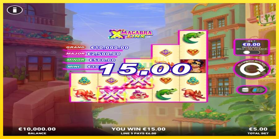 Сурет 3 ойын машинасы Macabra Linx PowerPlay Jackpot