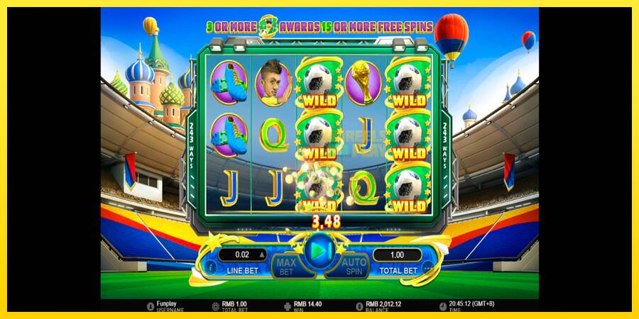 Сурет 4 ойын машинасы World Soccer Slot 2