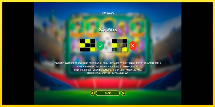 Сурет 7 ойын машинасы World Soccer Slot 2