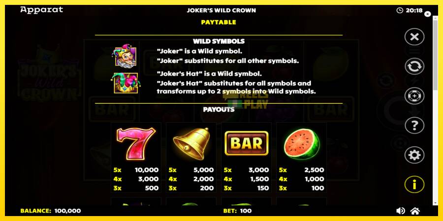 Сурет 5 ойын машинасы Jokers Wild Crown Diamond Treasures