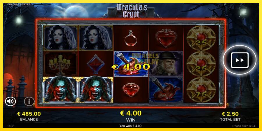 Сурет 3 ойын машинасы Draculas Crypt