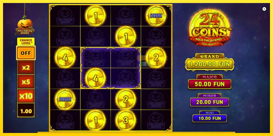 Сурет 2 ойын машинасы 24 Coins Halloween Jackpots