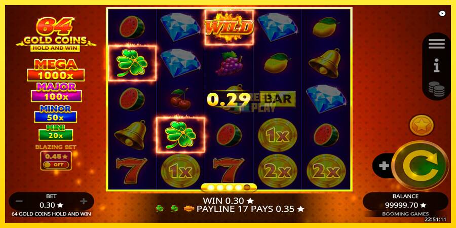 Сурет 2 ойын машинасы 64 Gold Coins Hold and Win