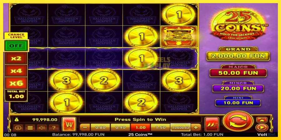 Сурет 2 ойын машинасы 25 Coins Halloween Jackpots