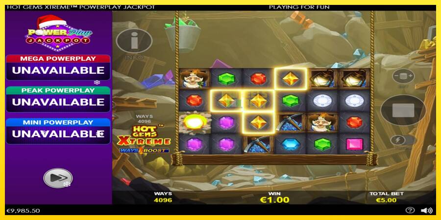 Сурет 3 ойын машинасы Hot Gems Xtreme PowerPlay Jackpot