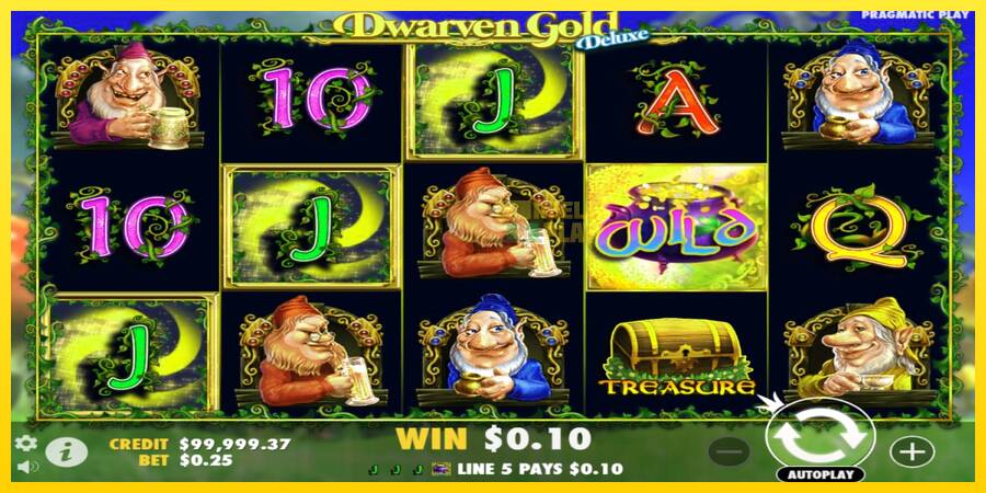 Сурет 3 ойын машинасы Dwarven Gold Deluxe